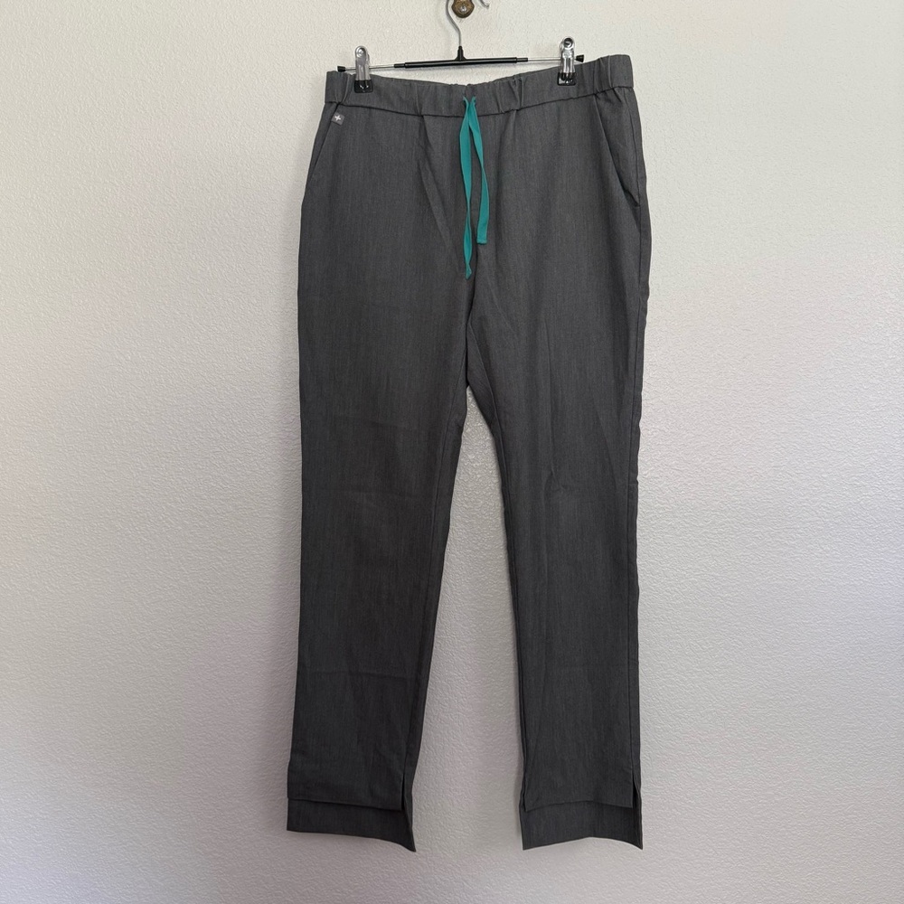 Figs High Low Hem Graphite Gray Scrub Pants Small